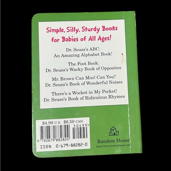 Dr. Seuss Mr. Brown Can Moo! Can You? Bright and early board books wonderful - Picture 2 of 4